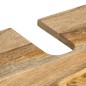 vidaXL Waschbeckenunterschrank 62x33x58 cm Massivholz Mango vidaXL Waschbeckenunterschrank 62x33x58 cm Massivholz Mango