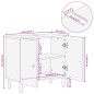vidaXL Waschbeckenunterschrank 62x33x58 cm Massivholz Mango vidaXL Waschbeckenunterschrank 62x33x58 cm Massivholz Mango
