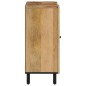 vidaXL Beistellschrank 90x33x75 cm Massivholz Mango vidaXL Beistellschrank 90x33x75 cm Massivholz Mango