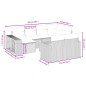 vidaXL 11-tlg. Garten-Sofagarnitur mit Kissen Beige Poly Rattan vidaXL 11-tlg. Garten-Sofagarnitur mit Kissen Beige Poly Rattan