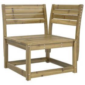 vidaXL Garten-Ecksofa 73x73x78 cm Kiefernholz Imprägniert