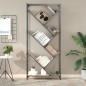 vidaXL Bücherregal Sonoma-Eiche 79x30x180 cm Holzwerkstoff und Metall vidaXL Bücherregal Sonoma-Eiche 79x30x180 cm Holzwerkstoff und Metall
