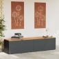 vidaXL Gartentruhe Schwarz 220x50x54 cm Poly Rattan Akazienholz vidaXL Gartentruhe Schwarz 220x50x54 cm Poly Rattan Akazienholz