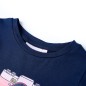 Kinder-T-Shirt Marineblau 128 Kinder-T-Shirt Marineblau 128