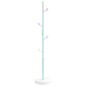 vidaXL Garderobenständer Blau 172 cm Pulverbeschichtetes Eisen vidaXL Garderobenständer Blau 172 cm Pulverbeschichtetes Eisen