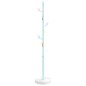 vidaXL Garderobenständer Blau 172 cm Pulverbeschichtetes Eisen vidaXL Garderobenständer Blau 172 cm Pulverbeschichtetes Eisen