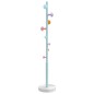vidaXL Garderobenständer Blau 172 cm Pulverbeschichtetes Eisen vidaXL Garderobenständer Blau 172 cm Pulverbeschichtetes Eisen