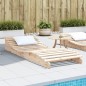 vidaXL Sonnenliege 205x80x31,5 cm Massivholz Kiefer vidaXL Sonnenliege 205x80x31,5 cm Massivholz Kiefer