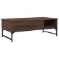 vidaXL Couchtisch Braun Eichen-Optik 100x50x35 cm Holzwerkstoff Metall vidaXL Couchtisch Braun Eichen-Optik 100x50x35 cm Holzwerkstoff Metall