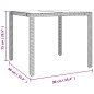 vidaXL 5-tlg. Garten-Essgruppe mit Kissen Beige Poly Rattan vidaXL 5-tlg. Garten-Essgruppe mit Kissen Beige Poly Rattan