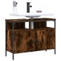 vidaXL Waschbeckenunterschrank Räuchereiche 60x30x60 cm Holzwerkstoff vidaXL Waschbeckenunterschrank Räuchereiche 60x30x60 cm Holzwerkstoff
