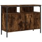 vidaXL Waschbeckenunterschrank Räuchereiche 60x30x60 cm Holzwerkstoff vidaXL Waschbeckenunterschrank Räuchereiche 60x30x60 cm Holzwerkstoff