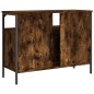 vidaXL Waschbeckenunterschrank Räuchereiche 60x30x60 cm Holzwerkstoff vidaXL Waschbeckenunterschrank Räuchereiche 60x30x60 cm Holzwerkstoff