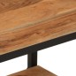vidaXL Wandregal 40x30x50 cm Massivholz Akazie und Eisen vidaXL Wandregal 40x30x50 cm Massivholz Akazie und Eisen
