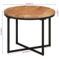 vidaXL Couchtisch 45x45x35 cm Massivholz Akazie und Eisen vidaXL Couchtisch 45x45x35 cm Massivholz Akazie und Eisen