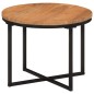 vidaXL Couchtisch 45x45x35 cm Massivholz Akazie und Eisen vidaXL Couchtisch 45x45x35 cm Massivholz Akazie und Eisen