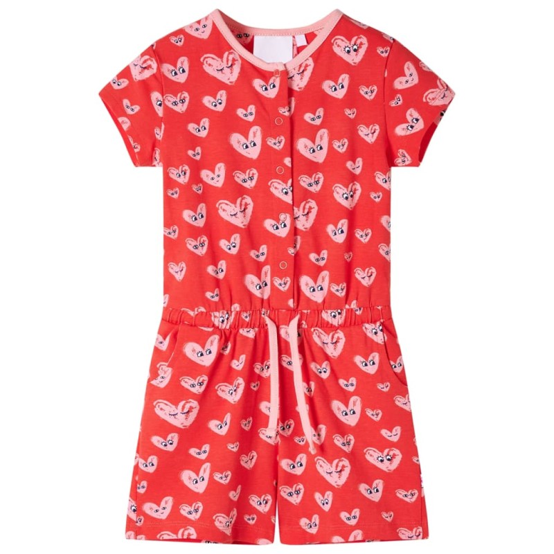 Kinder-Spielanzug Rot 104 Kinder-Spielanzug Rot 104