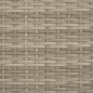 vidaXL Gartensofa 2-Sitzer mit Dach und Hockern Hellgrau Poly Rattan vidaXL Gartensofa 2-Sitzer mit Dach und Hockern Hellgrau Poly Rattan