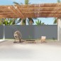 vidaXL Seitenmarkise Ausziehbar Anthrazit 220x1200 cm vidaXL Seitenmarkise Ausziehbar Anthrazit 220x1200 cm