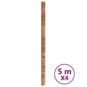 vidaXL Möbelfolien Selbstklebend Holzoptik 90x500 cm PVC