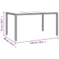 vidaXL 7-tlg. Garten-Essgruppe mit Kissen Schwarz Poly Rattan vidaXL 7-tlg. Garten-Essgruppe mit Kissen Schwarz Poly Rattan