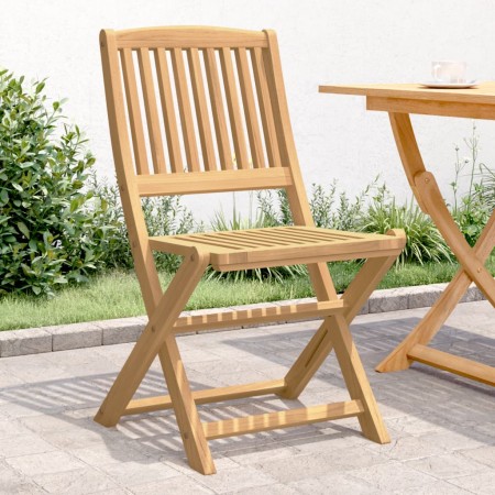 vidaXL Gartenstühle 4 Stk. Klappbar 57x49x90 cm Massivholz Akazie