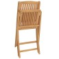 vidaXL Gartenstühle 4 Stk. Klappbar 57x49x90 cm Massivholz Akazie vidaXL Gartenstühle 4 Stk. Klappbar 57x49x90 cm Massivholz Akazie