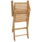 vidaXL Gartenstühle 4 Stk. Klappbar 54,5x61,5x86,5cm Massivholz Akazie vidaXL Gartenstühle 4 Stk. Klappbar 54,5x61,5x86,5cm Massivholz Akazie