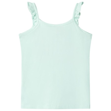 Kinder-Tanktop Helles Minzgrün 128