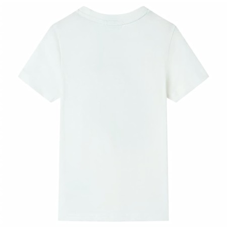 Kinder-Kurzarmshirt Ecru 104