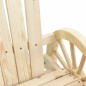 vidaXL Adirondack-Gartenstuhl Massivholz Tanne vidaXL Adirondack-Gartenstuhl Massivholz Tanne