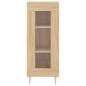 Highboard Sonoma-Eiche 34,5x34x180 cm Holzwerkstoff Highboard Sonoma-Eiche 34,5x34x180 cm Holzwerkstoff