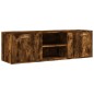 vidaXL TV-Schrank Räuchereiche 120x34x37 cm Holzwerkstoff vidaXL TV-Schrank Räuchereiche 120x34x37 cm Holzwerkstoff