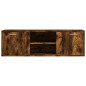 vidaXL TV-Schrank Räuchereiche 120x34x37 cm Holzwerkstoff vidaXL TV-Schrank Räuchereiche 120x34x37 cm Holzwerkstoff