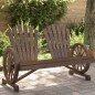 vidaXL Adirondack-Gartenstuhl 2-Sitzer Massivholz Tanne vidaXL Adirondack-Gartenstuhl 2-Sitzer Massivholz Tanne