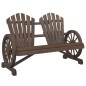 vidaXL Adirondack-Gartenstuhl 2-Sitzer Massivholz Tanne vidaXL Adirondack-Gartenstuhl 2-Sitzer Massivholz Tanne