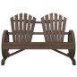 vidaXL Adirondack-Gartenstuhl 2-Sitzer Massivholz Tanne vidaXL Adirondack-Gartenstuhl 2-Sitzer Massivholz Tanne