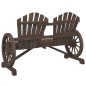 vidaXL Adirondack-Gartenstuhl 2-Sitzer Massivholz Tanne vidaXL Adirondack-Gartenstuhl 2-Sitzer Massivholz Tanne