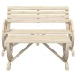 vidaXL 2-tlg. Garten-Lounge-Set Massivholz Tanne vidaXL 2-tlg. Garten-Lounge-Set Massivholz Tanne