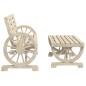 vidaXL 2-tlg. Garten-Lounge-Set Massivholz Tanne vidaXL 2-tlg. Garten-Lounge-Set Massivholz Tanne