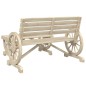 vidaXL 2-tlg. Garten-Lounge-Set Massivholz Tanne vidaXL 2-tlg. Garten-Lounge-Set Massivholz Tanne