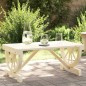 vidaXL Garten-Couchtisch 90x50x40 cm Massivholz Tanne vidaXL Garten-Couchtisch 90x50x40 cm Massivholz Tanne