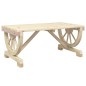 vidaXL Garten-Couchtisch 90x50x40 cm Massivholz Tanne vidaXL Garten-Couchtisch 90x50x40 cm Massivholz Tanne