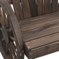 vidaXL Adirondack-Schaukelstuhl Massivholz Tanne vidaXL Adirondack-Schaukelstuhl Massivholz Tanne