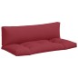 vidaXL Palettenkissen 2-tlg. Rot Stoff vidaXL Palettenkissen 2-tlg. Rot Stoff