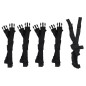 vidaXL Bootsplane Grau 410x110x40 cm vidaXL Bootsplane Grau 410x110x40 cm