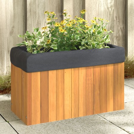 vidaXL Pflanzkübel 59x27,5x35 cm Massivholz Akazie