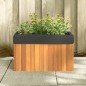 vidaXL Pflanzkübel 59x27,5x35 cm Massivholz Akazie vidaXL Pflanzkübel 59x27,5x35 cm Massivholz Akazie
