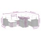 vidaXL 8-tlg. Garten-Sofagarnitur mit Kissen Schwarz Poly Rattan vidaXL 8-tlg. Garten-Sofagarnitur mit Kissen Schwarz Poly Rattan