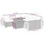 vidaXL 9-tlg. Garten-Sofagarnitur mit Kissen Schwarz Poly Rattan vidaXL 9-tlg. Garten-Sofagarnitur mit Kissen Schwarz Poly Rattan